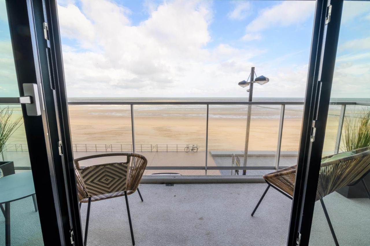 Premium Holidays - New Modern Apartment Oostkant With Seaview At Westende 米德尔克尔克 外观 照片