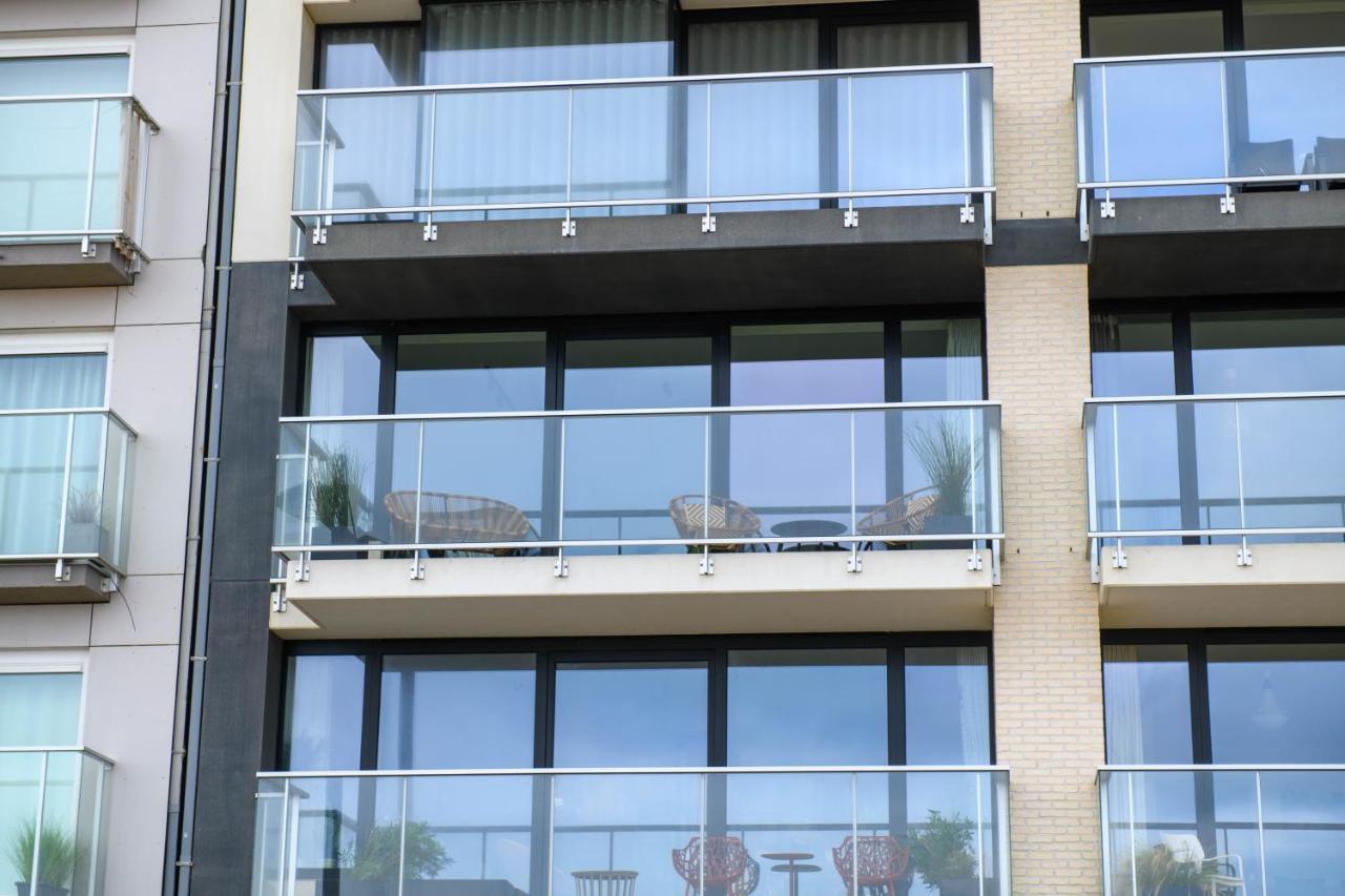Premium Holidays - New Modern Apartment Oostkant With Seaview At Westende 米德尔克尔克 外观 照片