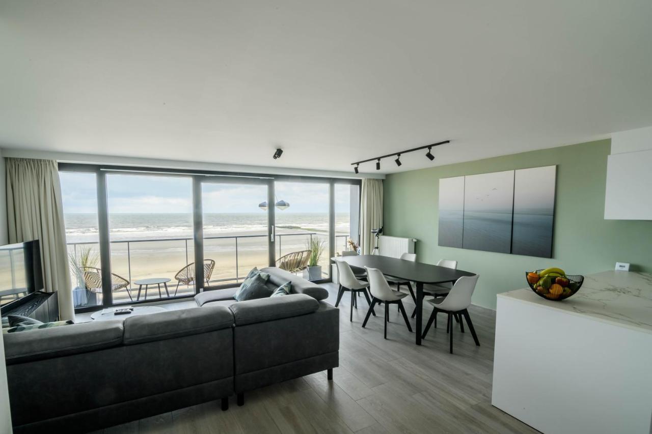 Premium Holidays - New Modern Apartment Oostkant With Seaview At Westende 米德尔克尔克 外观 照片