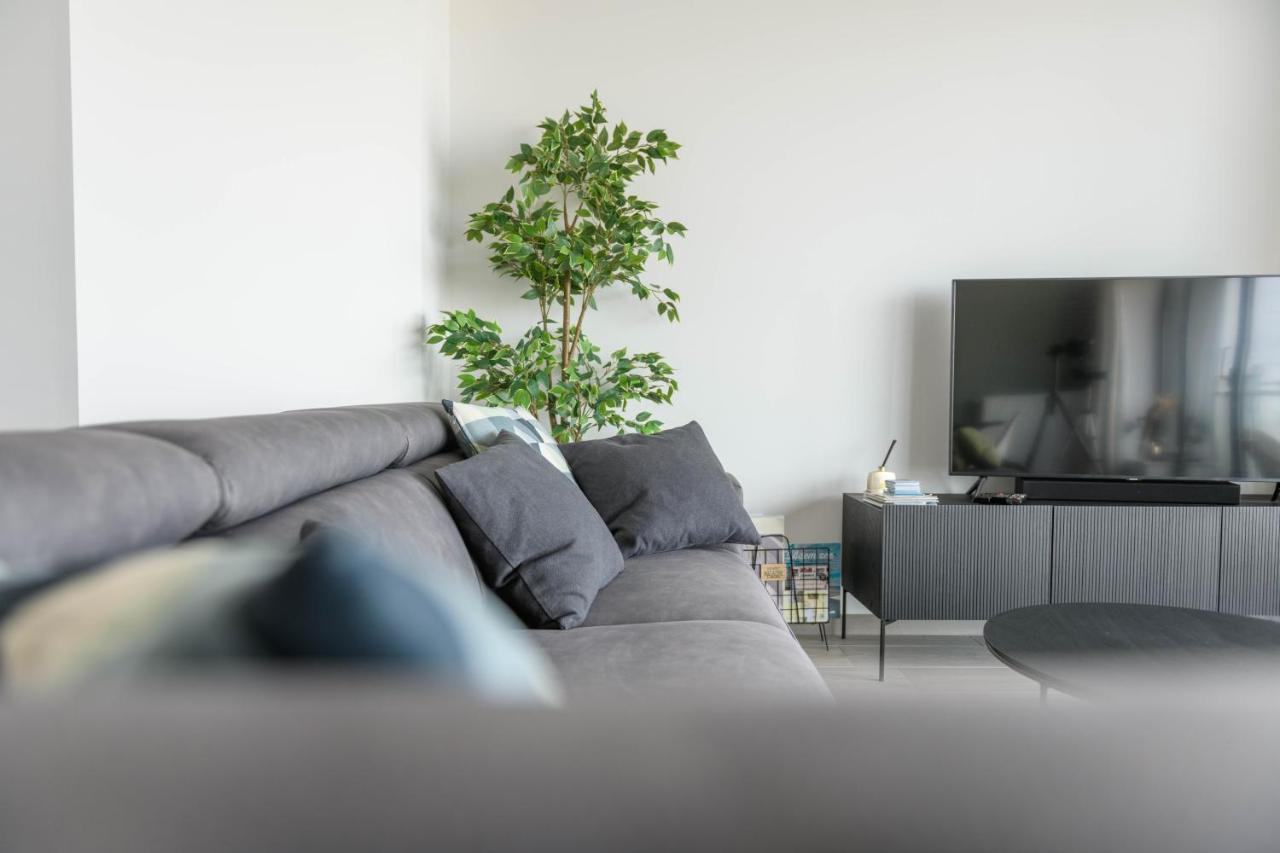 Premium Holidays - New Modern Apartment Oostkant With Seaview At Westende 米德尔克尔克 外观 照片